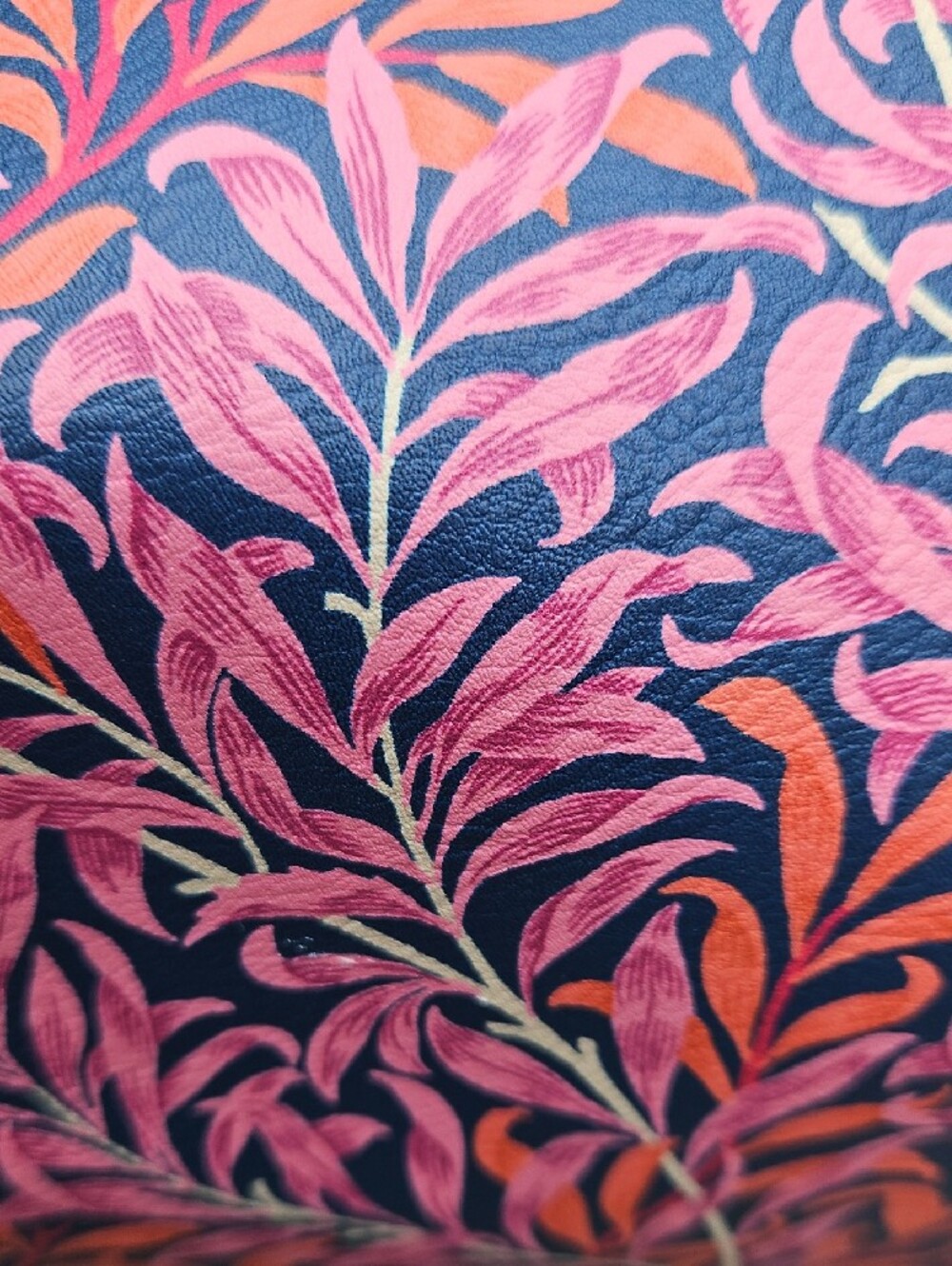 NWOT William MORRIS Willow Bough Leaf Vine Cosmetic.Make Up Travel Floral Pouch - Picture 5 of 17